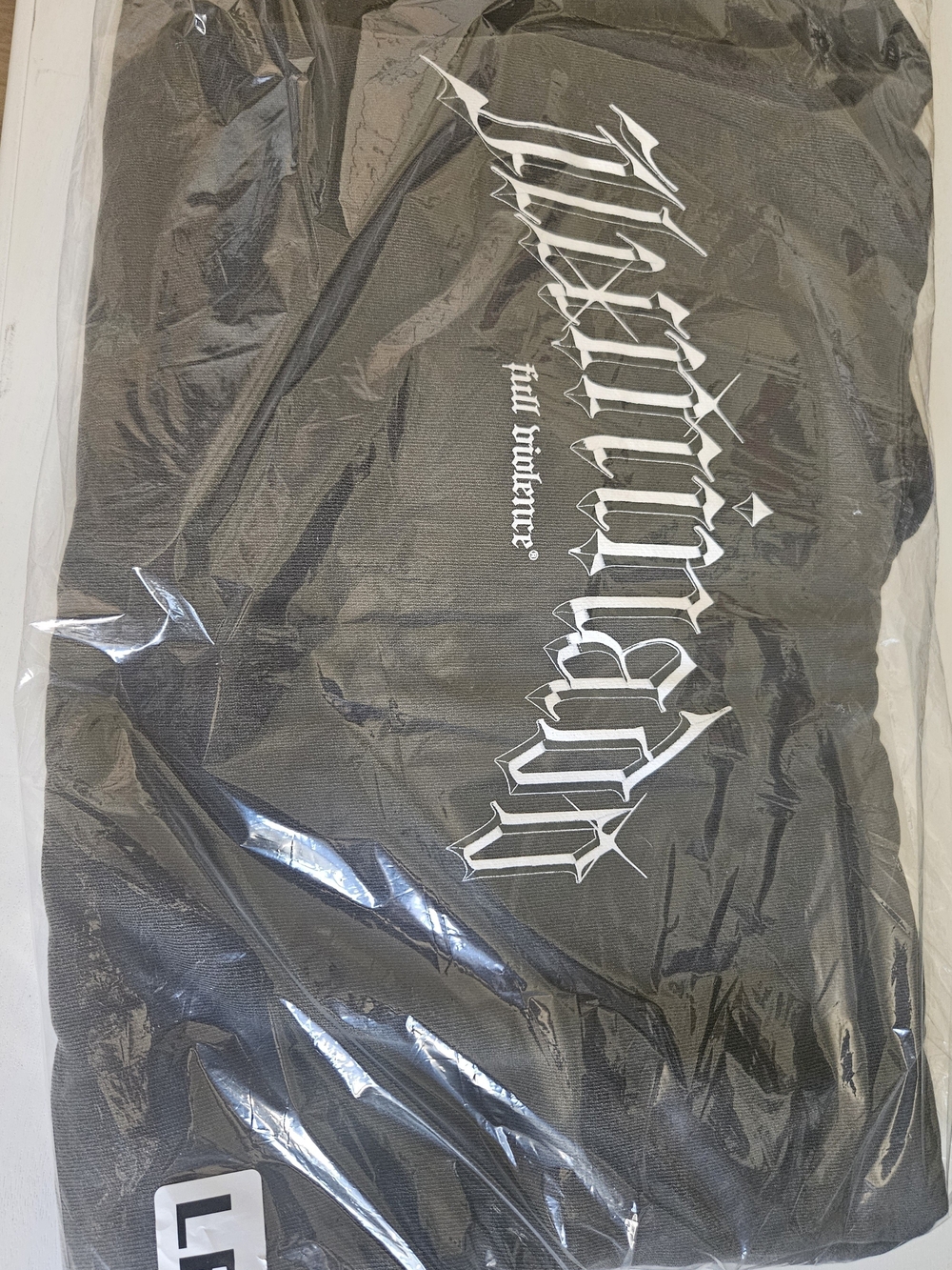Full Violence Illuminati Hoodie Sweatshirt Large New Sealed